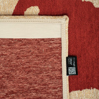 Craft Ribbon Imperial Red 9847 Indoor Outdoor Washable Eco Rug