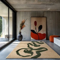 Craft Ribbon Garden Spirit 9848 Indoor Outdoor Washable Eco Rug