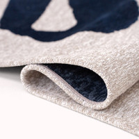 Craft Ribbon Sea Ink 9849 Indoor Outdoor Washable Eco Rug