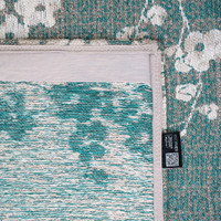 Sakura Lake Blue 9850 Indoor Outdoor Washable Eco Rug