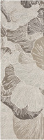 Avra AVR01 Floral Grey Rug Runner