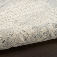 Harmony HAY04 Abstract Ivory Grey Rug