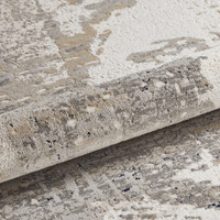 Skyline SK103 Abstract Ivory Navy Rug by Concept Looms