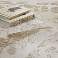Skyline SK104 Abstract Ivory Beige Rug by Concept Looms