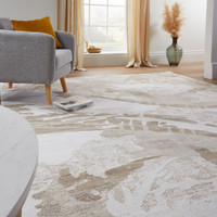 Skyline SK104 Abstract Ivory Beige Rug by Concept Looms