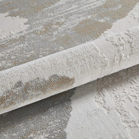 Skyline SK104 Abstract Ivory Grey Rug by Concept Looms