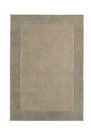 On Sale Origins Borders Taupe Plain Wool Rug 120x170cm