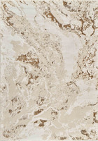 beige abstract rug portrait