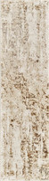 beige abstract rug runner portrait