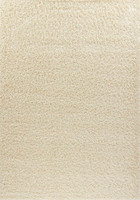 plain shaggy ivory rug portrait