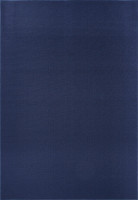 plain low pile navy rug portrait