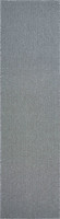 plain low pile silver rug runner portrait