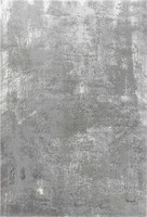 modern abstract acrylic grey rug portrait