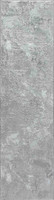 modern abstract sprayed grey rug runner portrait