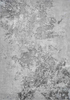 modern abstract sprayed grey rug portrait