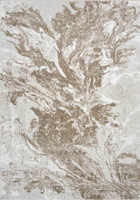 modern abstract water flow stone rug portrait