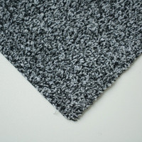 silver dirt trapper doormat closeup corner