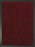 red non-slip dirt trapper mat portrait