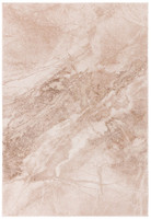 abstract beige shaggy rug portrait