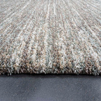 Stripe Rug Green Mehari Runner