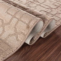 cubed trellis beige doormat folded