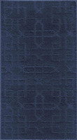 cubed trellis navy doormat portrait