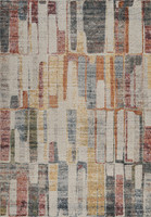 slate multi-colour rug portrait