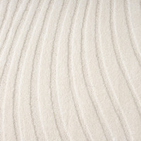 wave cream rug closeup pattern