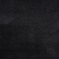 plain black rug closeup pattern