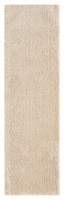 plain beige rug runner portrait