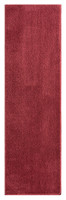 plain red rug runner portrait