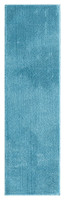 plain teal rug runner portrait