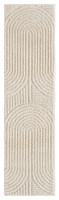 cirque cream rug runner portrait
