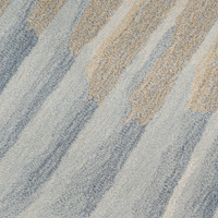 sand abstract rug closeup detail