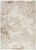 beige abstract rug portrait
