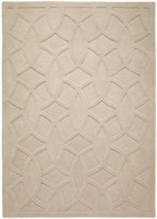 taupe wool rug portrait