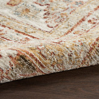 On Sale Sahar Distressed Vintage Rust Rug SHR01 160x234cm