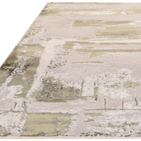 On Sale Stellar ST08 Abstract Green Rug 200x290cm