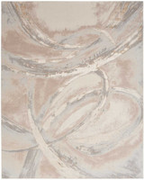 On Sale Brush Strokes Rug 01 Metallic Beige Grey 239x300cm