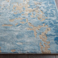 On Sale Prismatic PRS17 Denim Abstract Wool Rug 168x226cm