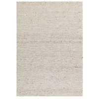 ivory wool rug portrait