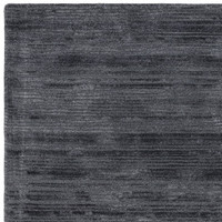 petrol plain viscose rug portrait