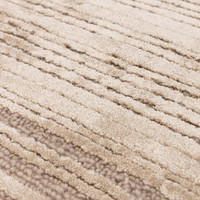 sand plain viscose rug detail