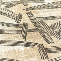 slate abstract rug closeup detail