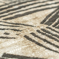 slate abstract rug closeup detail