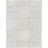 ivory black scandi rug portrait