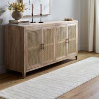 ivory taupe rug in a room with matching decor