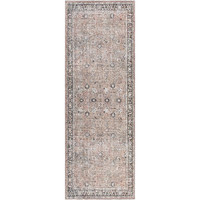 brown traditional rug portrait