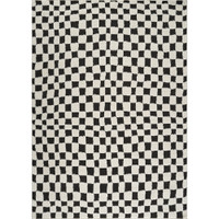ivory black scandi rug portrait