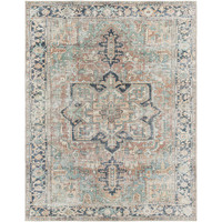 sage traditional rug portrait